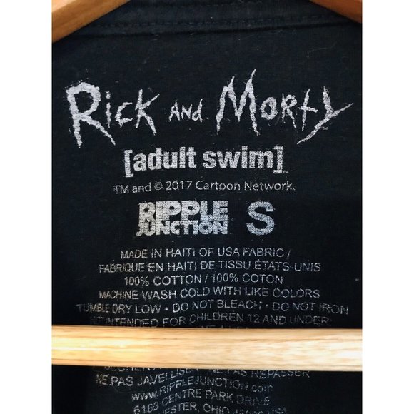 Rick and Morty Bread Robot Mens Small T Shirt - Picture 3 of 4